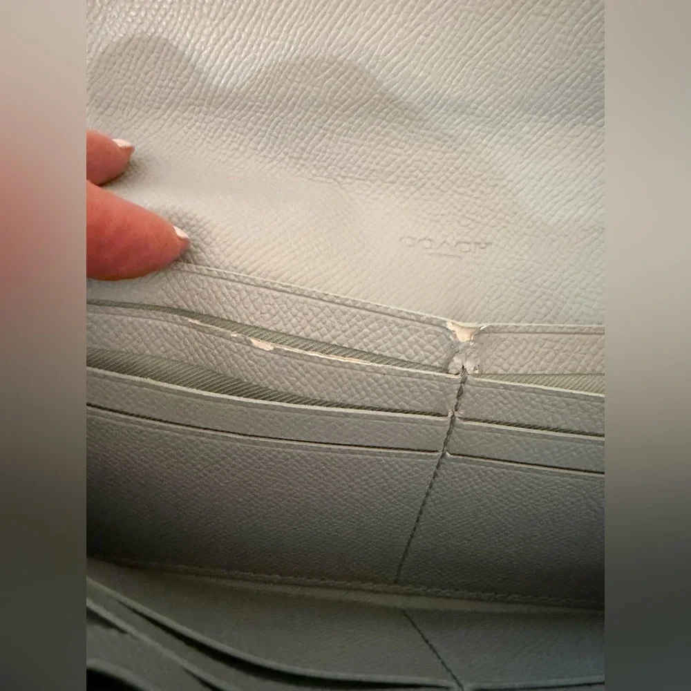 **SALE**Coach Light Blue Women's Wallet - Picture 10 of 13